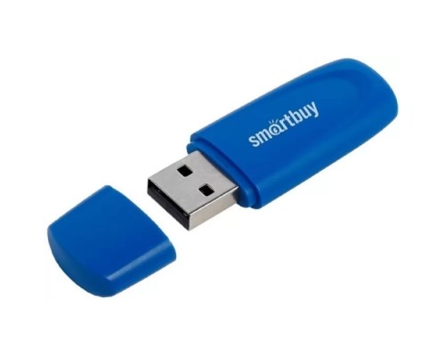 [Носитель информации] Smartbuy USB Drive 8GB Scout Blue (SB008GB2SCB) UFD 2.0