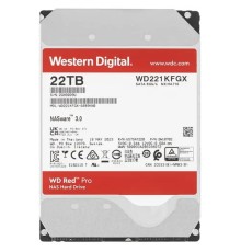 22TB WD Red Pro (WD221KFGX) {Serial ATA III, 7200- rpm,512Mb, 3.5