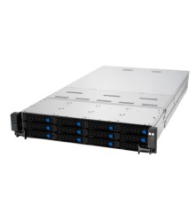Asus 90SF00Z6-M01XM0 RS720-E10-RS12, 2U, 2xLGA4189 (3rd Gen Scalable), 32 DDR4, 12x3.5 hot-swap bays + 2x2.5 (Rear), 2х M.2 slots(2280), 8x PCIe x8 + OCP 3.0, Aspeed AST2600, NO LAN, 2x1600W