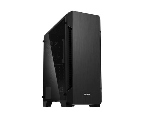 [Корпус] Корпус Zalman S3 TG черный без БП ATX 5x120mm 2xUSB2.0 1xUSB3.0 audio bott PSU