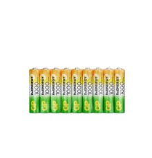 GP ReEnergy 100AAAHC AAA, емкость 1000 мАч (100AAAHCRGY-2) (18шт. в уп-ке)(GP100AAAHCGRY-B18)