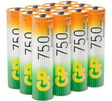 GP ReEnergy 75AAAHC AA, емкость 750 мАч (75AAAHCRGY-2CRCB2) (12шт. в уп-ке)