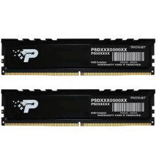 Память DDR5 2x16GB 4800MHz Patriot PSP532G4800KH1 Signature Premium RTL PC5-38400 CL40 DIMM 288-pin 1.1В kit single rank с радиатором Ret