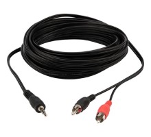 Rexant (17-4205) Шнур Стерео 3,5мм - 2 RCA, 5м
