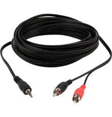 Rexant (17-4205) Шнур Стерео 3,5мм - 2 RCA, 5м