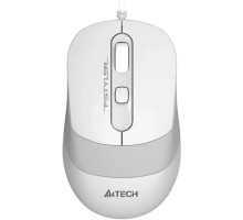 Мышь компьютерная A4Tech Fstyler FM10S белый/серый 1600dpi/USB/4but