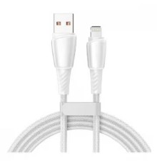 Rexant (18-7061) Кабель USB-A – Lightning для Apple, 2,4А, 1м, в белой нейлоновой оплетке