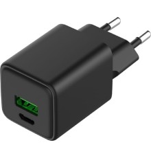 Rexant (18-2204) Сетевое зарядное устройство с двумя портами USB-A и USB-C, 30Вт GaN