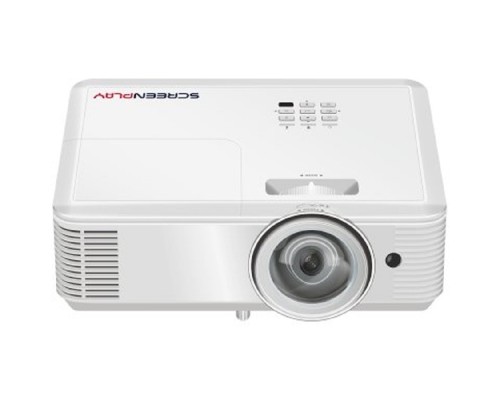 [Проектор] INFOCUS SP226ST Проектор ScreenPlay {DLP, WXGA, 3800 lm, 30 000:1, 0.52:1, 2xHDMI 1.4, VGA in/out, S-Video, 3.5mm in/out, USB-A, RS-232, лампа 15 000ч.(ECO mode), 10W, 27дБ, 2,9 кг, БЕЛЫЙ}