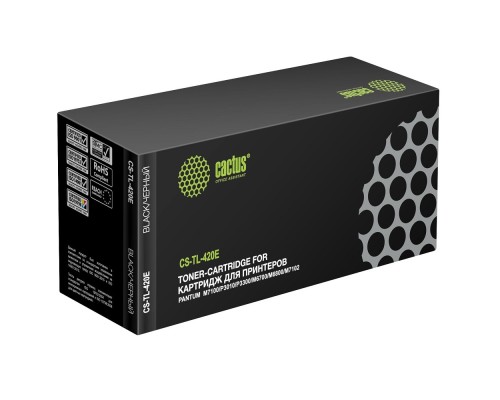 [расходные материалы] Картридж лазерный Cactus CS-TL-420E TL-420E черный (1500стр.) для Pantum M7100/P3010/P3300/M6700/M6800