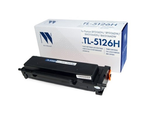 [Расходные материалы] NV Print  NV-TL-5126H  картридж для  Pantum BP5106DN/BP5106DW/BM5106ADN/BM5106ADW (6000k)