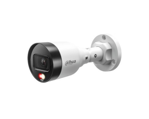 [Видеонаблюдение] DAHUA DH-IPC-HFW1239S1P-LED-0280B-S6 Уличная цилиндрическая IP-видеокамера FullColor 2Мп, 1/2.8” CMOS, объектив 2.8мм, обнаружение людей, LED 30м, IP67, металл/пластик