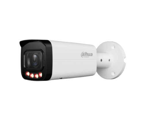 [Видеонаблюдение] DAHUA DH-IPC-HFW2449TP-ZAS-IL Уличная цилиндрическая IP-видеокамера SmartDualLight 4Мп, 1/2.9” CMOS, моторизованный объектив 2.7~13.5мм, видеоаналитика, микрофон, ИК 60м, LED 60м, IP67, IK10, металл