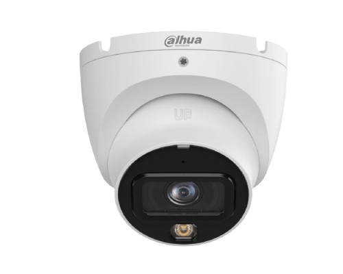 [Видеонаблюдение] DAHUA DH-IPC-HDW1839TP-A-IL-0280B-S6 Уличная турельная IP-видеокамера SmartDualLight 8Мп, 1/2.7” CMOS, объектив 2.8мм, обнаружение людей, микрофон, ИК 30м, LED 30м, IP67, металл/пластик