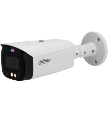 DAHUA DH-IPC-HFW3849T1P-AS-PV-0280B-S5 Уличная цилиндрическая IP-видеокамера TiOC с ИИ и активным сдерживанием 8Мп, 1/2.7” CMOS, объектив 2.8мм, видеоаналитика, ИК 30м, LED 30м, IP67