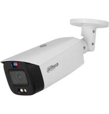 DAHUA DH-IPC-HFW3849T1P-ZAS-PV-S5 Уличная цилиндрическая IP-видеокамера TiOC с ИИ и активным сдерживанием 8Мп, 1/2.8” CMOS, моторизованный объектив 2.7~13,5мм (5x), видеоаналитика, ИК 50м, LED 40м