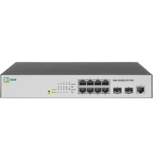 SNR Управляемый Web Smart POE коммутатор уровня 2, 8 портов 10/100/1000BaseT, 2 порта 100/1000BaseX (SFP). POE 100W (SNR-S2200G-8T-POE)