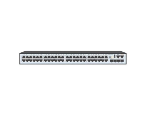 [Сетевое оборудование] SNR SNR-S2989G-48TX-POE Управляемый PoE коммутатор уровня 2, 48 портов 10/100/1000Base-T с поддержкой PoE, 4 порта 1/10G SFP+, PoE 740 Ватт