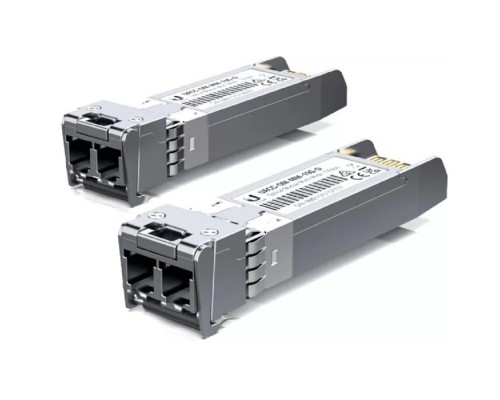 [Сетевое оборудование] UBIQUITI UACC-OM-MM-10G-D-2 (Комплект 2шт)оптич. SFP+ MM 10Гбит/с T x: 850нм R x : 850нм до 0.3км