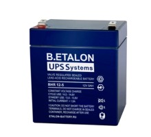 B.ETALON Аккумулятор BHR 12-5 (12 В 5 Ач, Нож F2 (Faston)) 