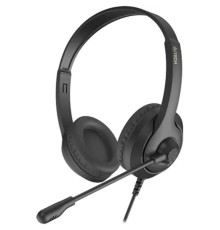 Наушники с микрофоном A4Tech Fstyler FH100i черный 1.8м накладные оголовье (FH100I (STONE BLACK))