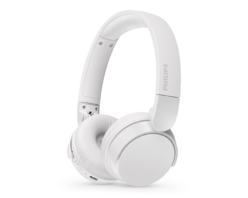 [Наушники] Наушники накладные PHILIPS TAH4209WT/00 Bt 5.3/ 55 hrs/USB-C/быстрая зарядка/функция Dynamic Bass