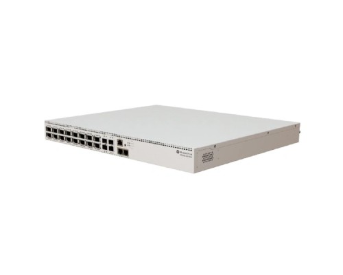[Сетевое оборудование] MikroTik CRS520-4XS-16XQ-RM Коммутатор, 2*RJ45 10Gbit, 4*SFP28 25Gbit, 16QSFP28 100Gbit, 4GB Ram, 4-core CPU, RouterOs L5