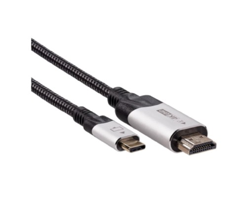 [кабели] VCOM CU423VA-1.8 Кабель-адаптер HDMI A(m) -->USB 3.1 Type-Cm 4K@60Hz, 1.8m [4895182218451]