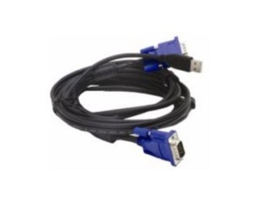 [Переключатель] D-Link DKVM-CU5/B1A Кабель KVM длиной 5 м с разъемами VGA и USB