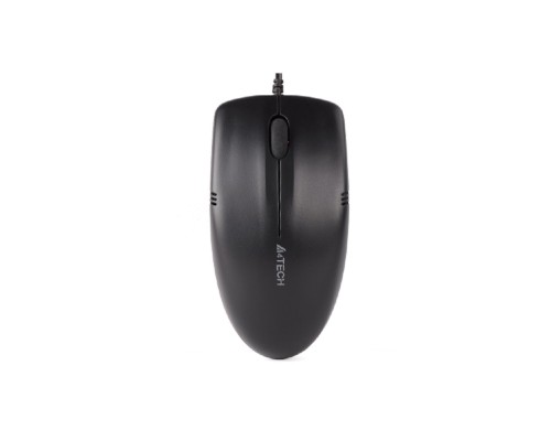 [Мышь] Мышь проводная A4Tech OP-530NUS black (оптическая, silent, USB, 2but, 1200dpi) (OP-530NUS)