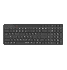 Клавиатура беспроводная A4Tech Fstyler FBK27C AS black (USB, BT/Radio, slim, Multimedia) (FBK27C AS)