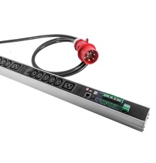 REM Верт блок розеток Rem-2MC, Linux, мониторинг, измерение, управление,  1 фаза 32A, авт, 30C13, 6C19, 1820 мм, вх IEC 309, шнур 3м