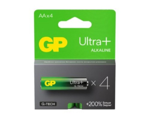 [Батарейка] GP 15AUPA21-2CRSB4 40/320 G-tech GP Ultra Plus (4 шт.в уп-ке)