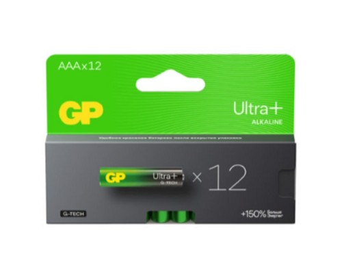 [Батарейка] GP 24AUPA21-2CRB12 96/768  G-tech GP Ultra Plus  (12 шт. в уп-ке)