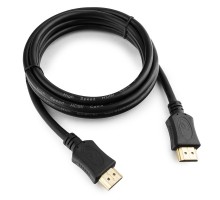Кабель HDMI Cablexpert 19M/19M, v2.0, серия Light, позол.контакты, экран, 1.5м, черный, пакет (CC-HDMI4L-1.5M)