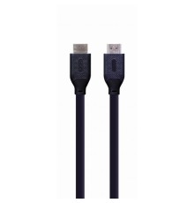 Кабель HDMI Cablexpert 19M/19M, v2.1, 8К, медь, позол.контакты, экран, 1м, черный, пакет (CC-HDMI8K-1M)