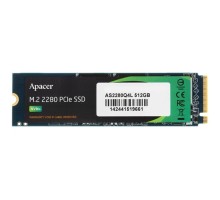 SSD Apacer M.2 2280 512GB AS2280Q4L Client SSD AP512GAS2280Q4L-1 3600/3000,  PCIe Gen4 x4, 3D NAND