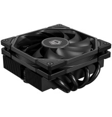 Cooler ID-Cooling IS-40-XT BLACK LGA1700/1200/115X/AM5/AM4 низкопрофильный высота 47mm (TDP 100W, PWM, 4 тепл.трубки прямого контакта, FAN 92mm, черный) BOX