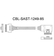 Кабель/ 22 NVMe Cables Kit for X12 Ultra 220U-TNR w/o NIC UIO,Ro