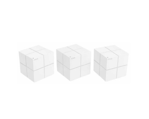 [Сетевое оборудование] TENDA MW6(3-pack) Домашняя гигабитная Wi-Fi Mesh система АС2100, до 300 Мбит/с на 2,4 ГГц + до 867 Мбит/с на 5 ГГц, LAN 2x 1Гбит/с, 2 встроенные антенны