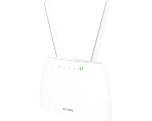 [Сетевое оборудование] TENDA 4G06 Wi-Fi 4G+ LTE маршрутизатор стандарта N300, 2 внешние антенны , 1-port 10/100Mbps LAN/WAN, 1-port 10/100Mbps LAN, 1-Slot 2FF SIM Card
