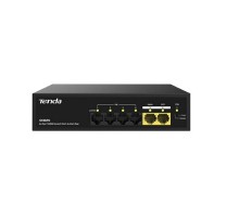 TENDA S106PC Коммутатор настольный 6-Ports 10/100Base-TX 4-Ports PoE(PoE бюджет 35W)