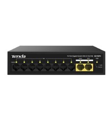 TENDA SG110PC Коммутатор настольный 10-Ports 10/100/1000 Base-TX 8-Ports PoE(PoE бюджет 100W)