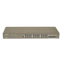 TENDA TEG3328F Коммутатор L2 управляемый в стойку 24-Ports 10/100/1000Base-T + 4-Porst 1000 Base-X SFP