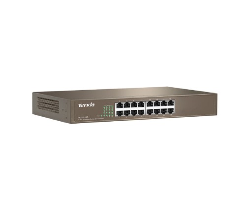 [Сетевое оборудование] TENDA TEF1016D Коммутатор в стойку 16-Ports 10/100 Base-TX