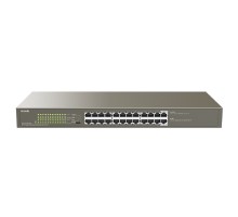 TENDA TEG1124P-24-250W Коммутатор в стойку 24-Ports 10/100/1000 Base-T 24-Ports PoE(PoE бюджет 225W)
