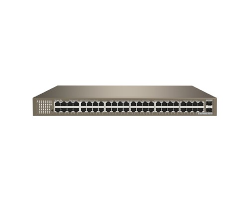 [Сетевое оборудование] TENDA TEG1050F Коммутатор в стойку 48-Ports 10/100/1000 Base-T + 2-Ports 1000 Base-X SFP