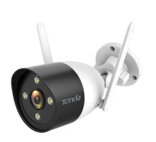 TENDA CT6-WCA Уличная цилиндрическая полноцветная Wi-Fi видеокамера 2K, объектив 4мм, ИК ночного видения 30м, IP66