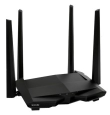 TENDA AC10 Wi-Fi маршрутизатор  двухдиапазонный стандарта AC1200 , 4 внешние антенны 6dBi, 1-port 10/100/1000Mbps WAN, 3-ports 10/100/1000Mbps LAN