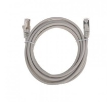 Rexant (02-0110-3) Патч-корд F/UTP, CAT 5e, RJ45-RJ45, 26AWG, LSZH, серый, 3м
